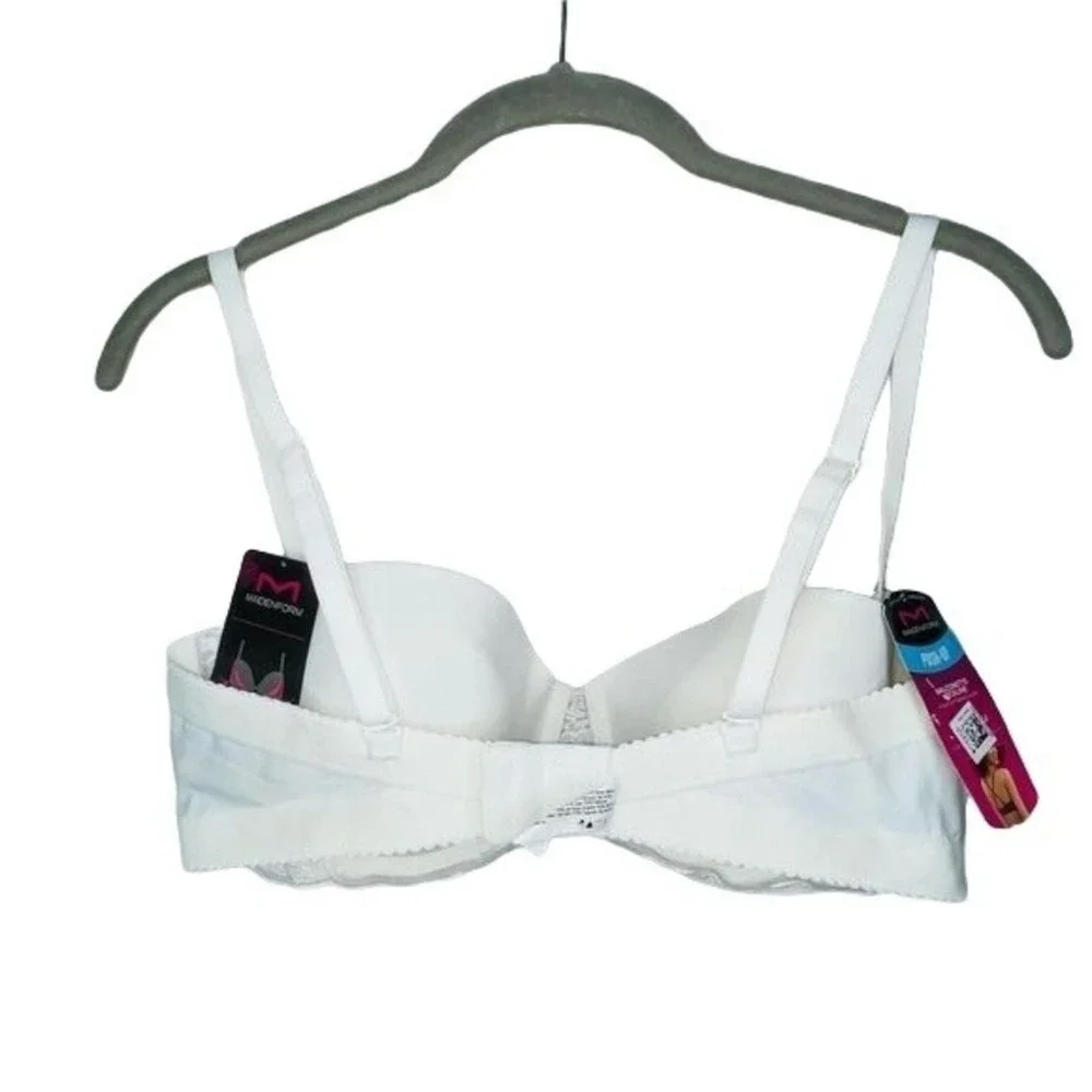 Maidenform Love the Lift Embroidered Push-Up Balconette Bra DM9905 36C - Picture 11 of 13